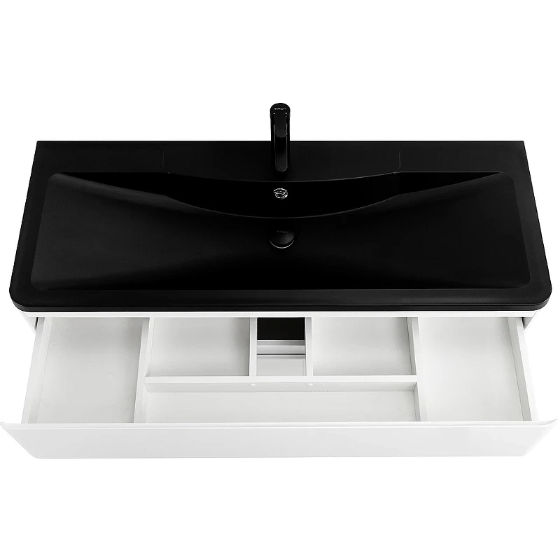 Тумба под раковину BelBagno 120 ALBANO-1200-2C-SO-BL подвесная Bianco Lucido МДФ / ЛДСП