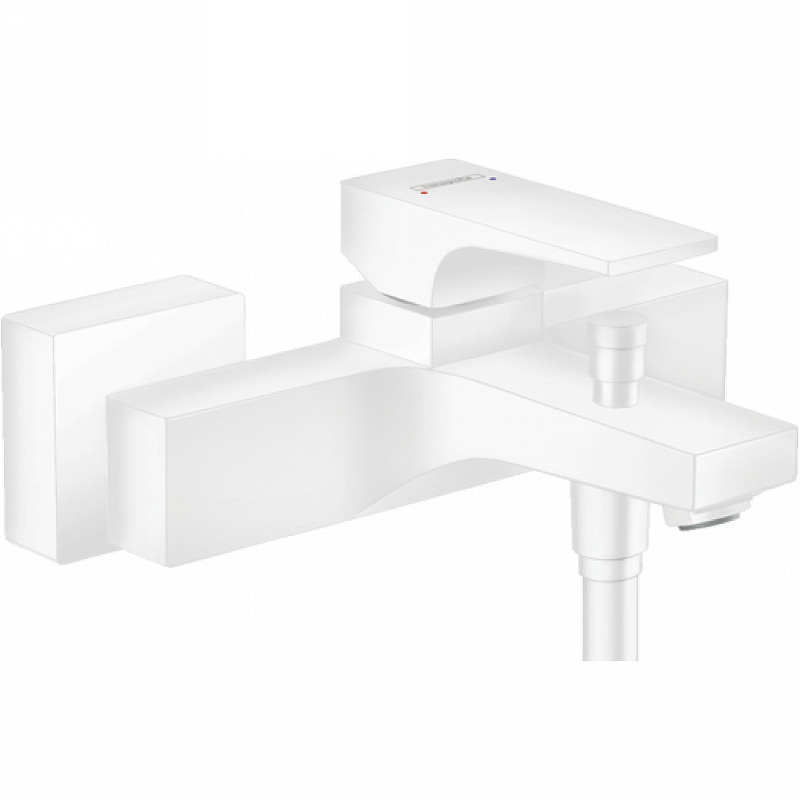 Смеситель для ванны Hansgrohe Metropol 32540700 Белый матовый латунь на стену
