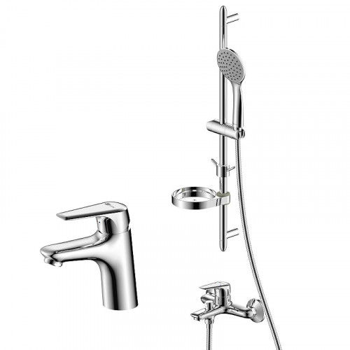 Комплект смесителей Lemark LM7304C цвет Хром