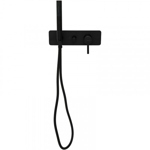 Смеситель для душа Allen Brau Priority 5.31009-31 Черный матовый латунь встраиваемый