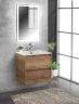 Тумба под раковину BelBagno Kraft 50 KRAFT-500-2C-SO-RT подвесная Rovere Tabacco МДФ / ЛДСП