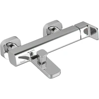Смеситель для ванны Ravak 10° Free TD F 022.00/150 X070131 Хром латунь на стену