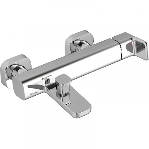 Смеситель для ванны Ravak 10° Free TD F 022.00/150 X070131 Хром латунь на стену