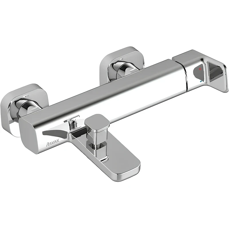 Смеситель для ванны Ravak 10° Free TD F 022.00/150 X070131 Хром латунь на стену