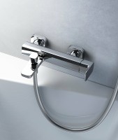 Смеситель для ванны Ravak 10° Free TD F 022.00/150 X070131 Хром латунь на стену