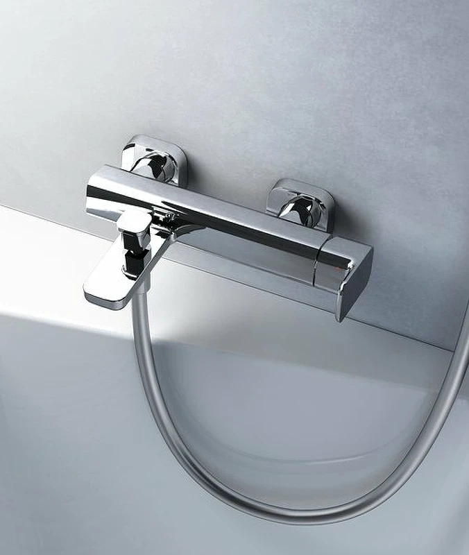 Смеситель для ванны Ravak 10° Free TD F 022.00/150 X070131 Хром латунь на стену