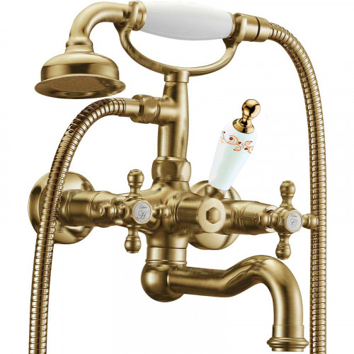 Смеситель для ванны Boheme Medici Presente 313-PR Бронза