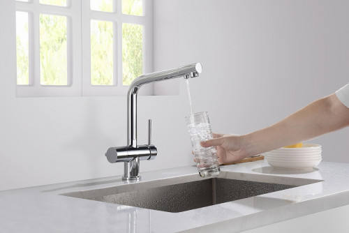 Смеситель для кухни Timo Saona 2396/00F Хром латунь