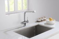 Смеситель для кухни Timo Saona 2396/00F Хром латунь
