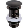 Донный клапан Aquatek AQ6001MB click-clack Черный матовый