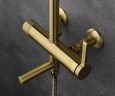 Душевая система Bronze de Luxe Avantgarde 2039GB Бронзовая латунь на стену
