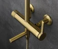 Душевая система Bronze de Luxe Avantgarde 2039GB Бронзовая латунь на стену