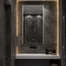 Зеркало Континент Modern 600х1100 ЗЛП618 с подсветкой с сенсорным выключателем стекло