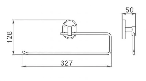 Держатель бумажных полотенец Frap F19 F1903-2 Хром