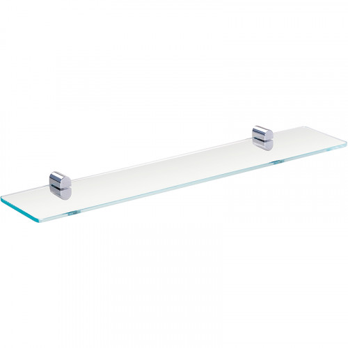 Стеклянная полка Bemeta Organic 157102241 Хром