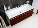 Раковина Ravak Clear 80 XJJ01180000 Белая искусственный камень (литьевой мрамор) полувстраиваемая