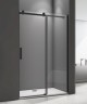 Душевая дверь в нишу Good Door Galaxy WTW-150-C-B 150 профиль Черный стекло прозрачное