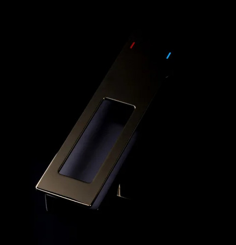 Смеситель для раковины Boheme Q 141-BG Черный Золото латунь