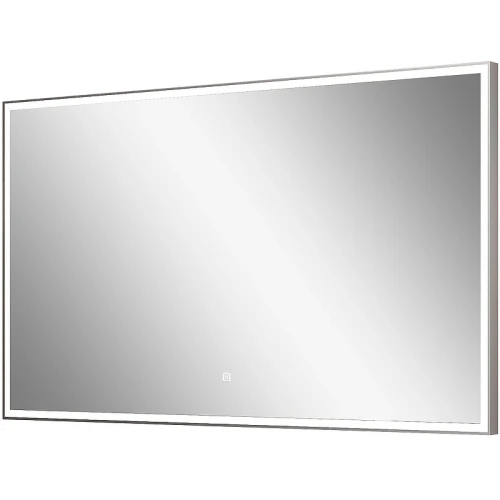 Зеркало Континент Sting 1200х700 ЗЛП513 с подсветкой Серебро с сенсорным выключателем стекло