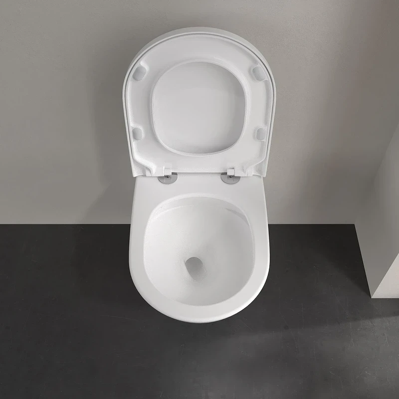 Унитаз Villeroy&Boch Subway 3.0 4670T0RW цвет Stone White без сиденья