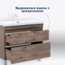Тумба под раковину Aquanet Нота New 100 344148 Дуб веллингтон табак
