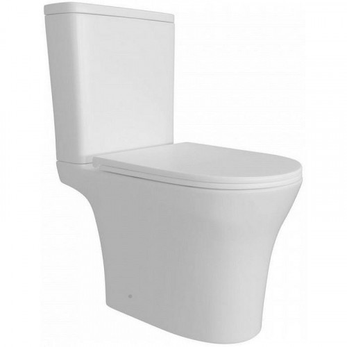 Унитаз компакт WellWant WWUN2111W с бачком и сиденьем Микролифт