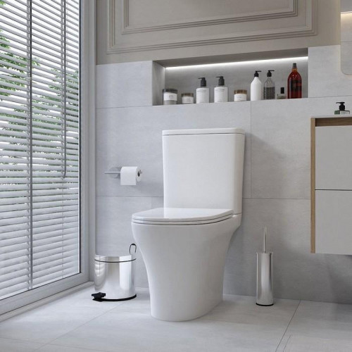 Унитаз компакт WellWant WWUN2111W с бачком и сиденьем Микролифт