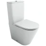 Унитаз компакт Ceramicanova Highlight CN1802T цвет Белый с бачком и сиденьем Микролифт