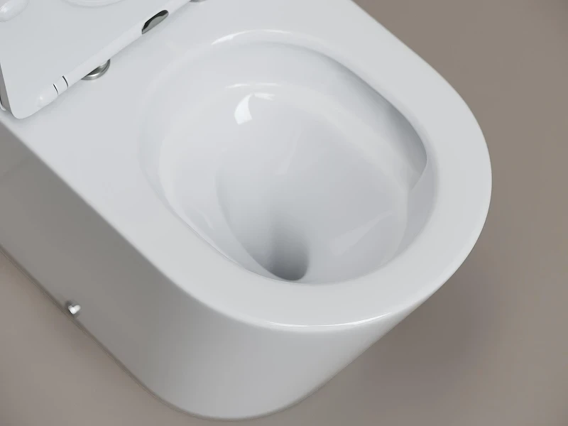 Унитаз компакт Ceramicanova Highlight CN1802T цвет Белый с бачком и сиденьем Микролифт