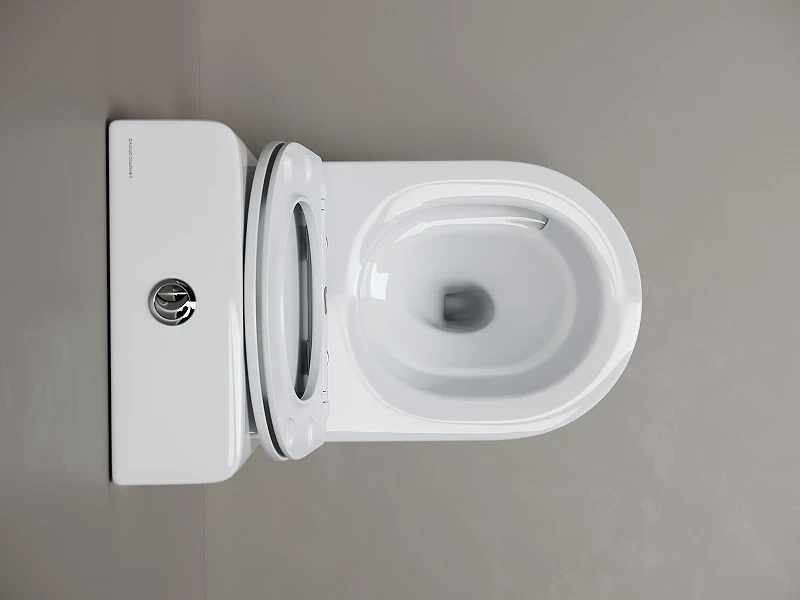 Унитаз компакт Ceramicanova Highlight CN1802T цвет Белый с бачком и сиденьем Микролифт