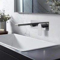 Смеситель для раковины Aquatek Лира AQ1413CR Хром латунь встраиваемый