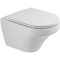 Комплект унитаза Cezares Duet CZR-2462-TH-TOR/CZR-870-SC с инсталляцией BelBagno BB026/BB051CR с сиденьем Микролифт и клавишей смыва Хром фаянс подвесной