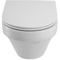 Комплект унитаза Cezares Duet CZR-2462-TH-TOR/CZR-870-SC с инсталляцией BelBagno BB026/BB051CR с сиденьем Микролифт и клавишей смыва Хром фаянс подвесной