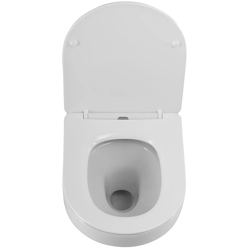 Комплект унитаза Cezares Duet CZR-2462-TH-TOR/CZR-870-SC с инсталляцией BelBagno BB026/BB051CR с сиденьем Микролифт и клавишей смыва Хром фаянс подвесной
