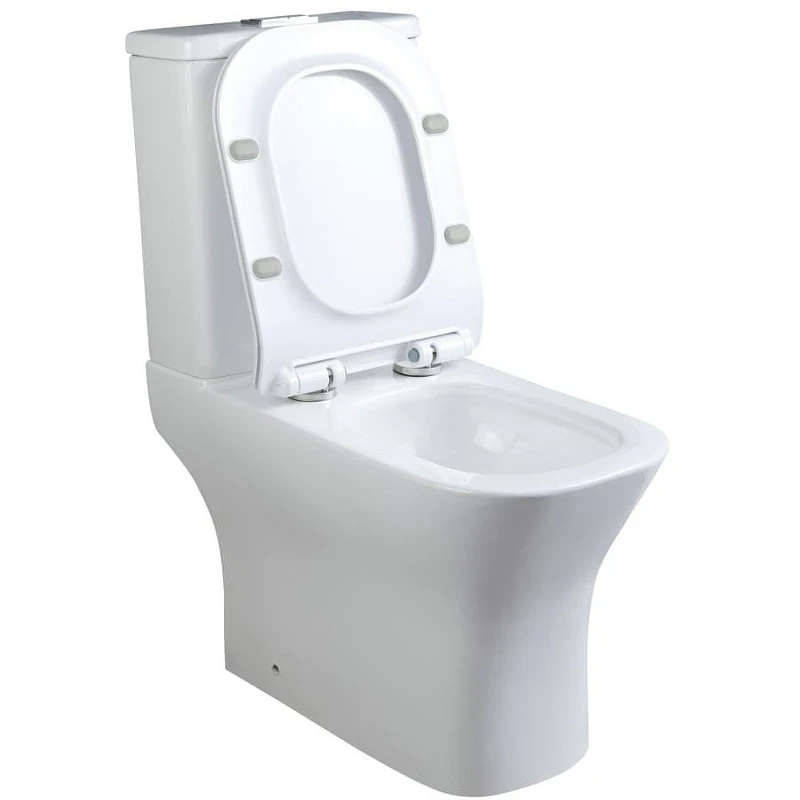 Унитаз компакт Ceruttispa Vettore Tornado CT10816 с бачком и сиденьем Микролифт