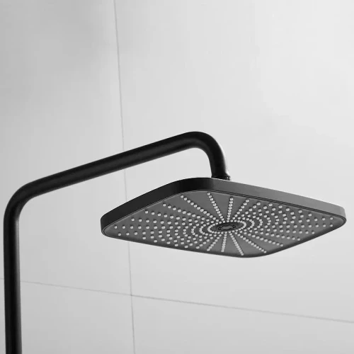 Душевая система Shevanik S8536H цвет Черный матовый