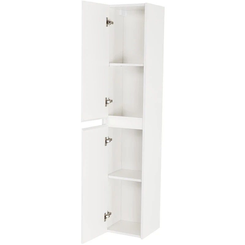 Шкаф пенал BelBagno Kraft 33 L KRAFT-1600-2A-SC-BO-L подвесной Bianco Opaco МДФ / ЛДСП