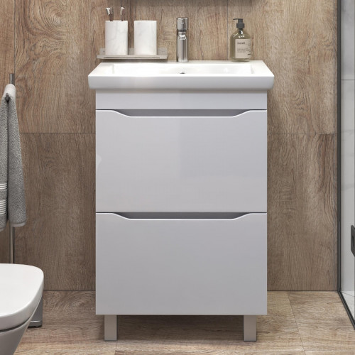 Тумба под раковину Vigo Grani 60 201 цвет Белый