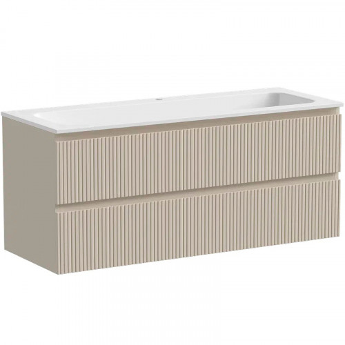 Тумба под раковину Sancos Snob T 120 SNT120CE подвесная Beige Soft МДФ / ЛДСП