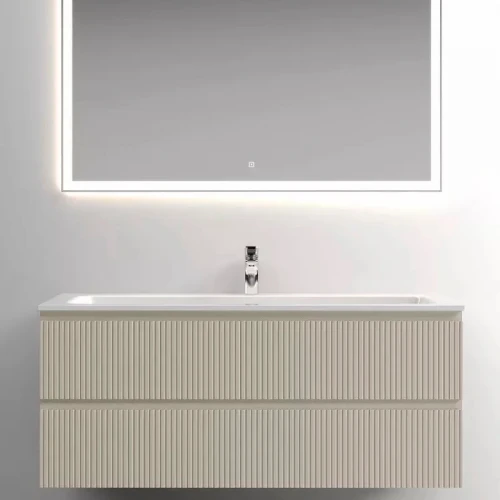 Тумба под раковину Sancos Snob T 120 SNT120CE подвесная Beige Soft МДФ / ЛДСП