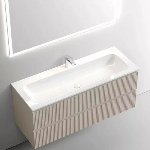 Тумба под раковину Sancos Snob T 120 SNT120CE подвесная Beige Soft МДФ / ЛДСП