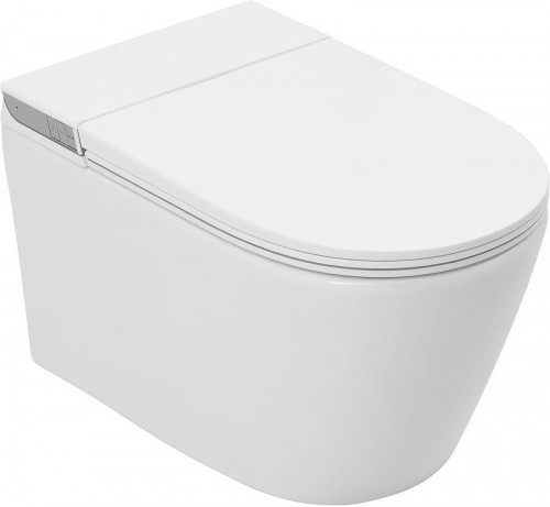 Унитаз биде Allen Brau Smart 4.I1001.20 подвесной цвет Белый с сиденьем Микролифт