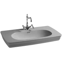 Раковина Artceram Civitas 90 CIL002 34 00 Серая фарфор подвесная