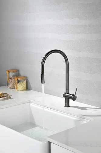Смеситель для кухни AQUAme Cucina AQM9901GM цвет Оружейный металл