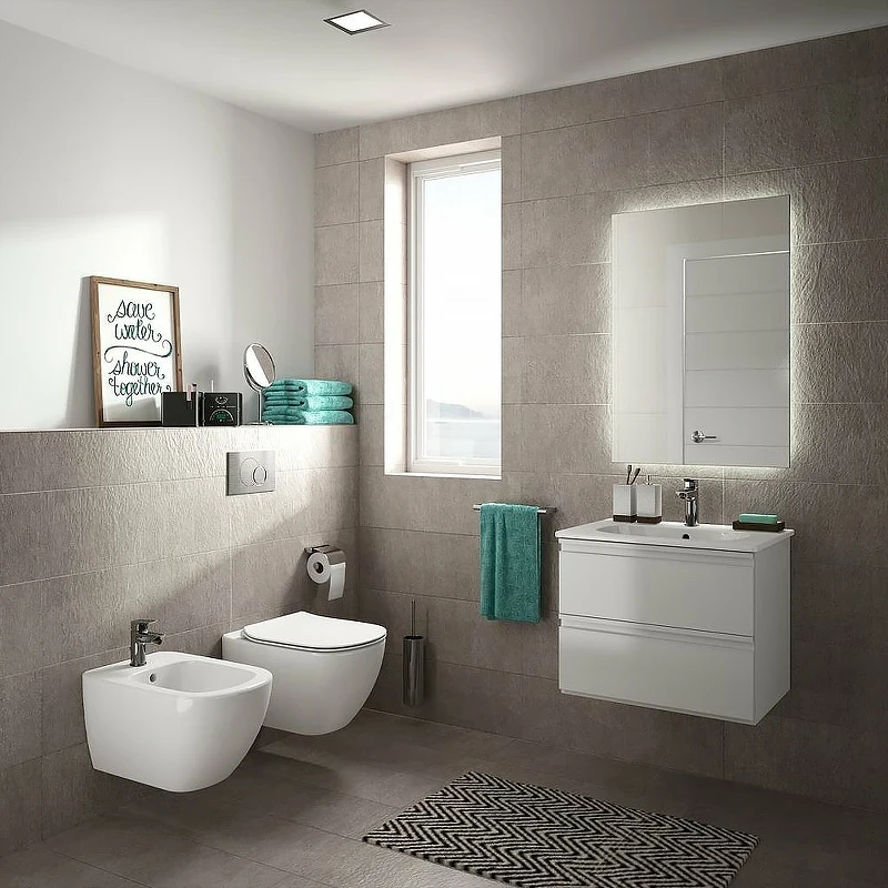 Унитаз Ideal Standard Tesi T355101 подвесной с сиденьем Микролифт фарфор подвесной