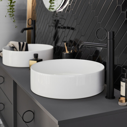 Смеситель для раковины Jacob Delafon Vivienne Signature E38683-LB2-BL Черный матовый латунь