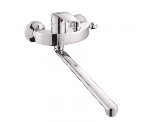 Смеситель для ванны Shevanik S5572 универсальный цвет Хром