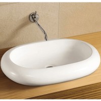 Раковина-чаша WeltWasser Elbach 3075 63 10000003869 Белый глянец фаянс накладная