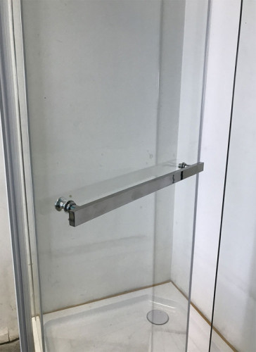 Душевой уголок Ceruttispa Chika ZP91T 90x90 профиль Хром стекло прозрачное