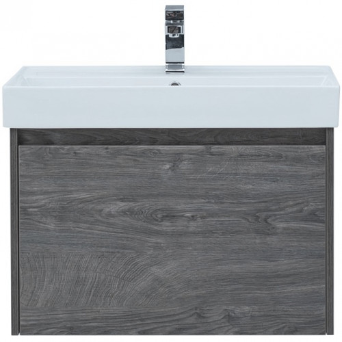 Тумба под раковину Aquanet Nova Lite 75 242274 подвесная Дуб рошелье МДФ / ЛДСП